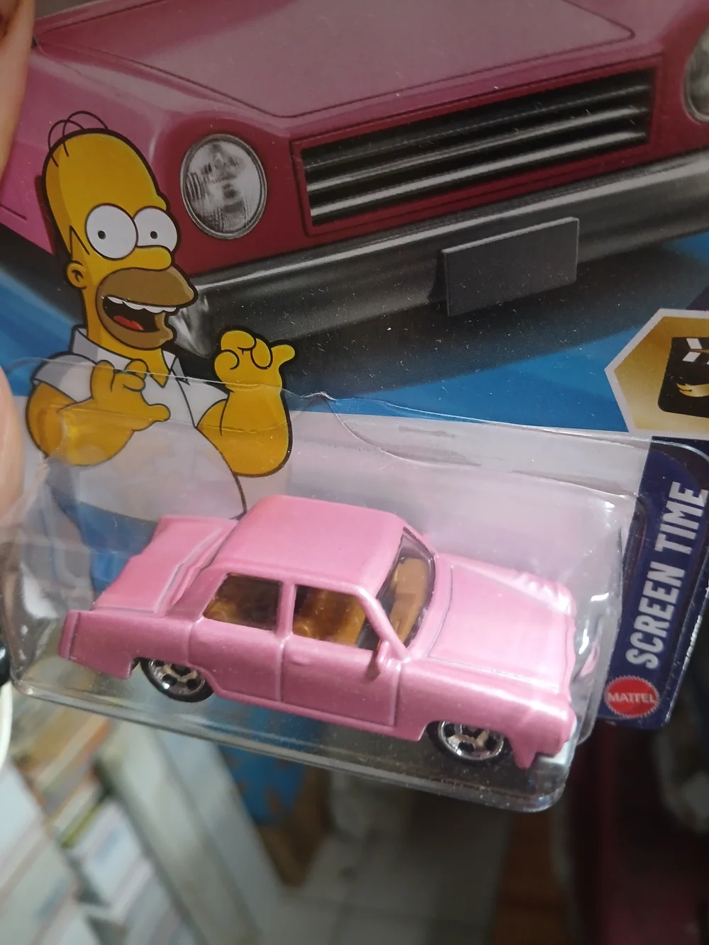 2026 Hot Wheels Screen Time collection features The Simpsons Family Car (number
